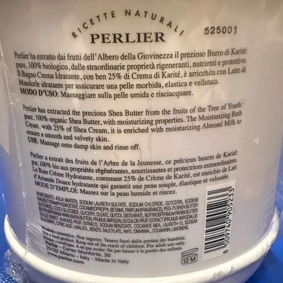 Shea + Sweet Almond XXL-Size Bath & Shower Cream